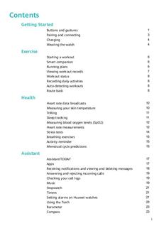 Huawei GT 3 manual. Camera Instructions.